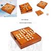 Деревянный Классический Независимый Набор Алмазные Шахматы Для Детей Веселая Образовательная Настольная Игра