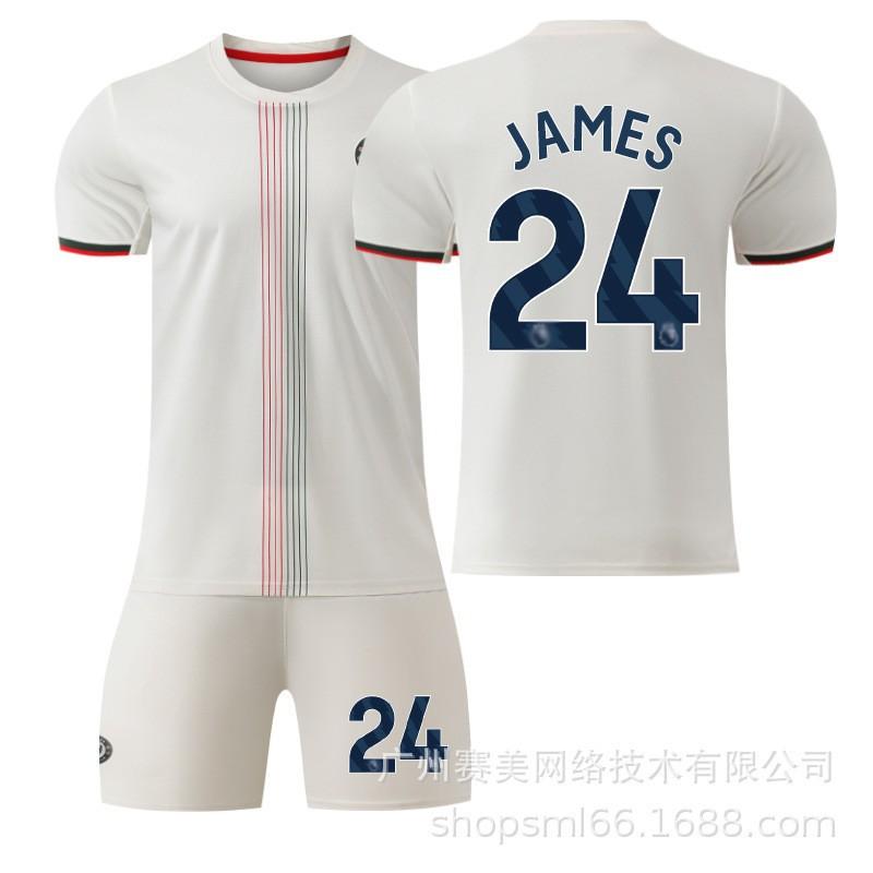 Chelsea Away Football Jersey Suit Men's No. 10 Palmer, No. 8 Enzo, No. 24, No. 26, No. 20 Soccer Uniform