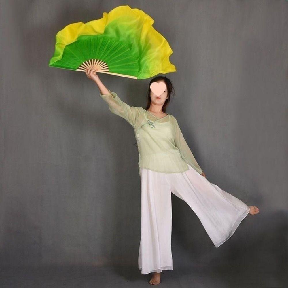 10/20 см Полукруглый Шелковый Вуаль Китайский Короткий Веер для Танца Живота Ручная Окраска Веер для Взрослых Ребенок Женщина