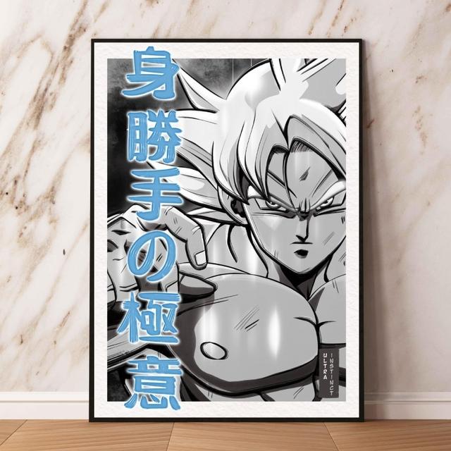 Японская аниме картина маслом Dragon Ball Carot Manga картина классическое настенное художественное украшение на день рождения
