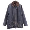 Cotton Jacket L Gray Men's Used