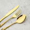 16Pcs Colorful Cutlery Set Vintage Hollow Tableware Stainless Steel Knife Fork Tea Spoon Dinnerware Set Wedding Party Silverware