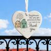 2D Acrylic Neighbours Like You Are Precious & Few Appreciation Favors Thank You Ornament for Christmas Tree Window Door Wall