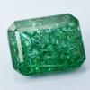 Natural Green Emerald Loose Gemstone Colombian Emerald Cut 6.58 Ct for Jewelry Making and Crafts
