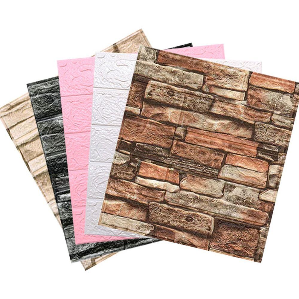 Сделай сам 3D Имитация Кирпичной Стены Наклейки Фоновые Обои Для Дома Гостиной Кухни