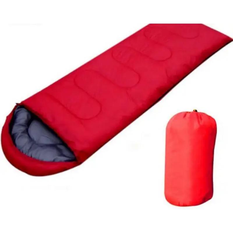 Спальный мешок-конверт для кемпинга на открытом воздухе 750 г, хлопок, летний спальный мешок для кемпинга