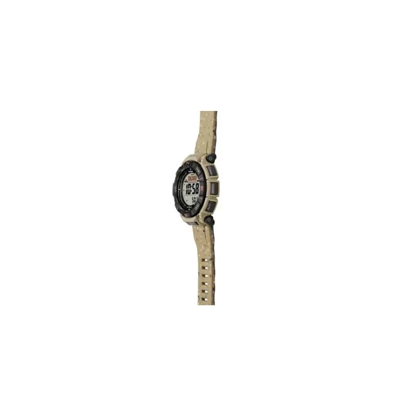 Casio Водонепроницаемость 100 метров Кварцевый полимерный ремешок 54,7*51,7*15,1 мм одинаковый стиль для мужчин и женщин серый циферблат PRG-340SC-5JF