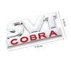 Автомобильная наклейка SVT COBRA, эмблема, значок, наклейка на задний багажник, передняя решетка капота для Mustang Shelby SVT Cobra F150 F250 F350 GT Fiesta