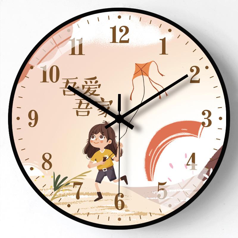 12-дюймовые 30 см Все как надо Домашняя гостиная Бесшумные настенные часы Простые креативные часы для спальни