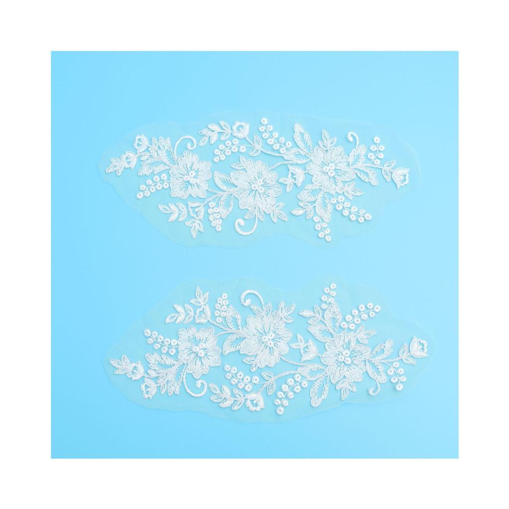 Car Bone Pair Lace Wedding Dress Accessories Decals Handmade Veil Bridal Accessories Flowers
