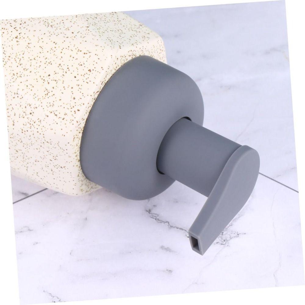 Speckled Matte Foaming Liquid Soap Dispenser Ceramic Foamer Sparkling Bottle Hotel