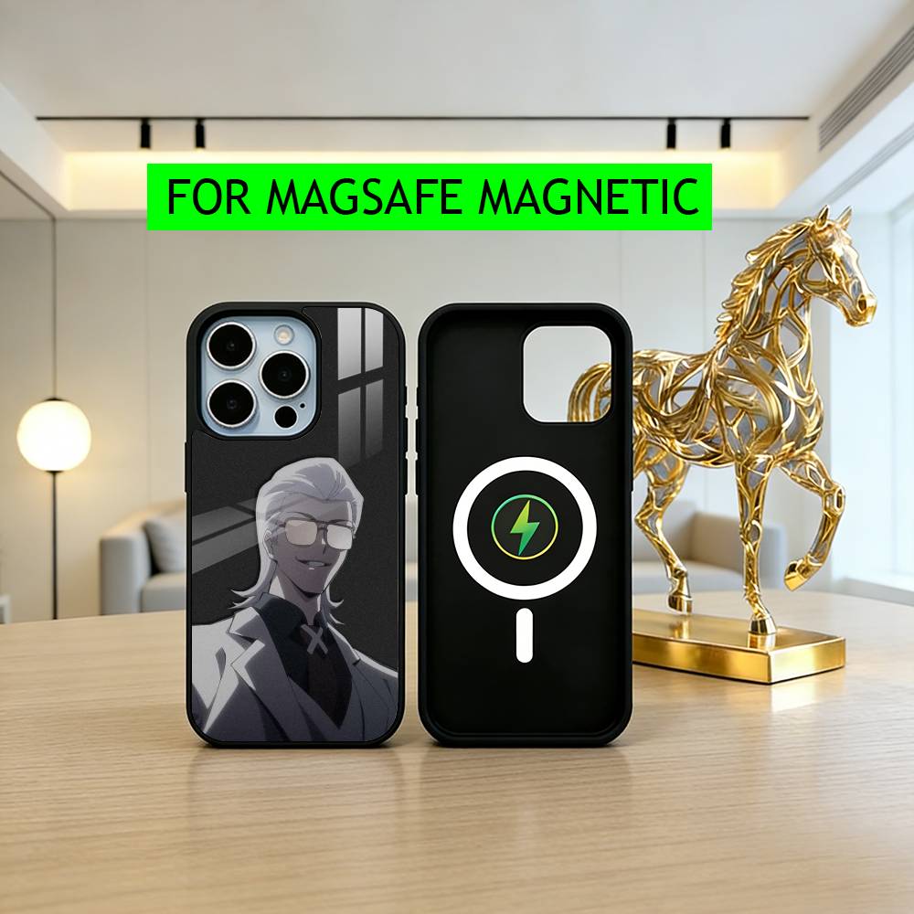 КРУТОЙ МУЖЧИНА Чехол для телефона T-to B-be H-hero X-es Для iPhone17,16,15,14,13,12,11 Plus,Pro Магнитный с Magsafe Беспроводная зарядка