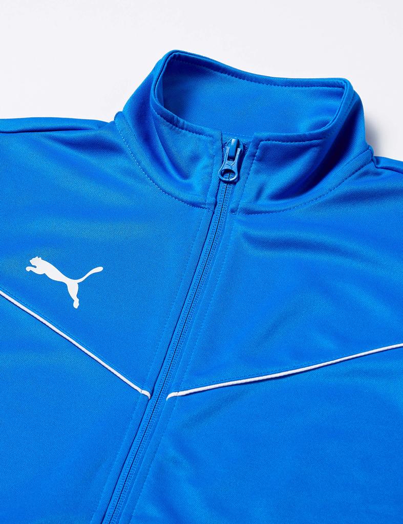 Puma TEAMRISE Свитшот JR 2023 Электрический лимонад Размер 130 Куртка, Мальчики, Осень/Зима Цвет Синий, (02),