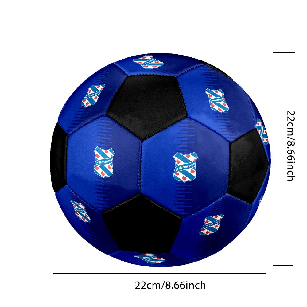 РАЗМЕР 5 Футбольный мяч SC Heerenveen Цветной Для всех возрастов Машинная строчка ПВХ Готов к соревнованиям Прочный Высокий отскок