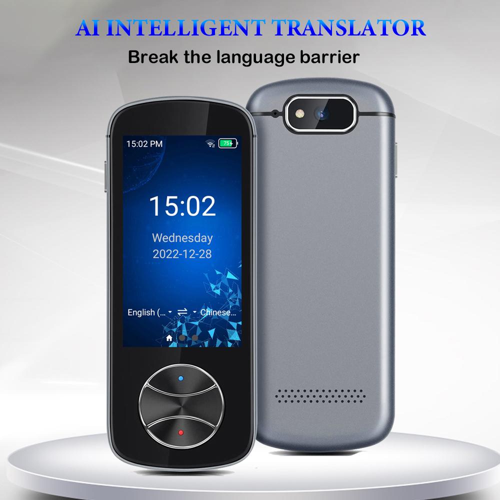 Smart Multilingual Translator - Offline & Photo Translation, 3.0-Inch Touchscreen, Supports 107 Languages