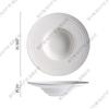 Chefwanyao Ceramic Straw Hat Deep Plate