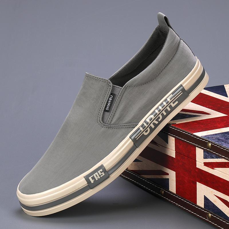 Autumn casual men's shoes men's canvas overshoes shoes versatile casual flats