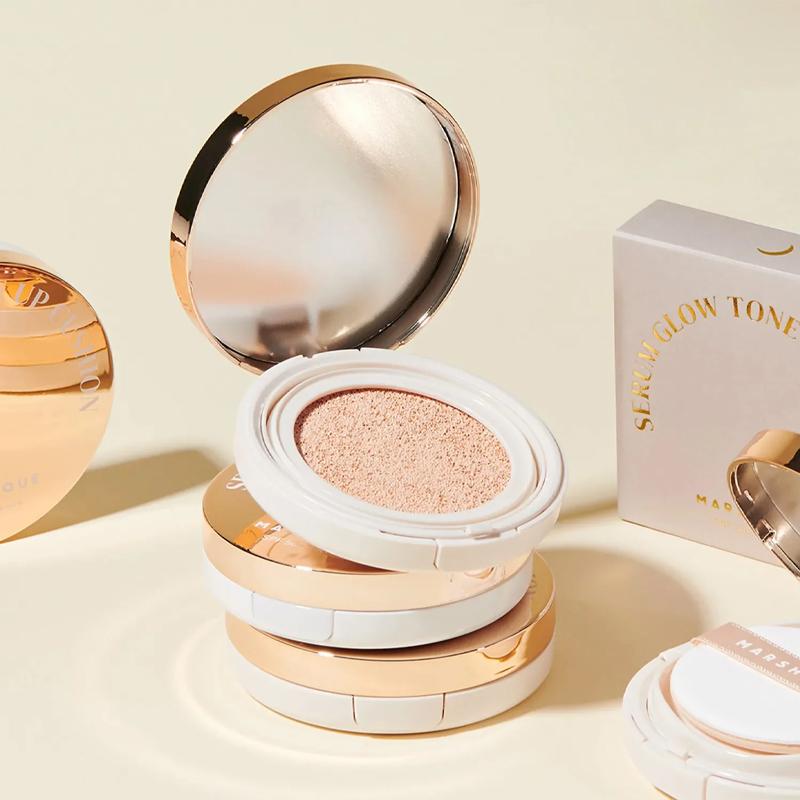 MARSHIQUE Сыворотка Glow Tone Up Cushion SPF 50+ PA++++ 12 г