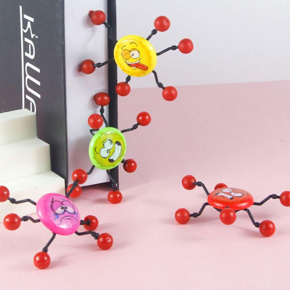 Stress Relief Sticky Wall Climbing Easy To Stick on Wall Spider Hand Throw Toy   Relieve Boredom