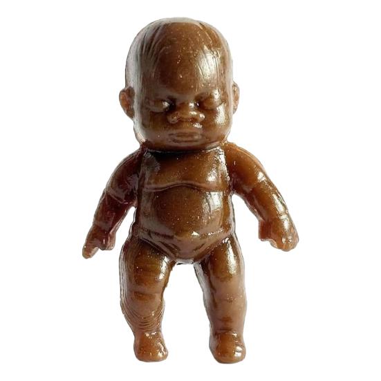 Transparent Babies Stress Relief Toy Slow Rising Anxiety Relieving Mini Baby Squeeze Toy Soft Stretchy Relaxation Stress Ball Fidget Toy