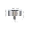 For XLOCK Angle Grinders XLOCK Adapter Silver Angle Grinder Conversion Adapter Grinder Stainless Steel Construction