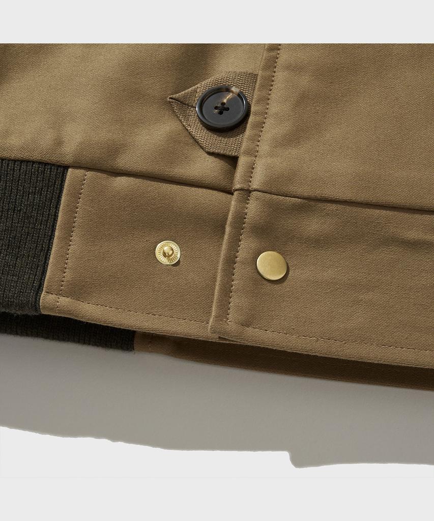 Vdr Heavy Moleskin Motorcycle Fur Jacket [Sand]