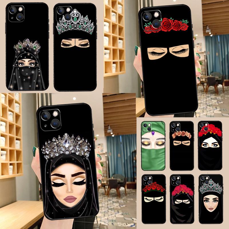 Muslim Islamic Girls Arabic Hijab For Huawei Nova 7i 8i 11i 12i 12s Y73 Y70 Y90 Y60 Y72 Y61 Y91 9 10 SE P30 Pro P40 Lite Case