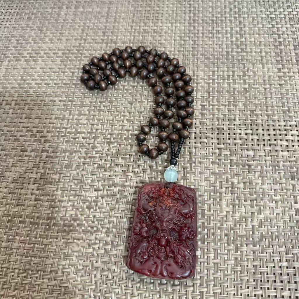 Фотохромная подвеска-ожерелье 'Дракон' - Красный, Зеленый, Янтарный Резин Акрил Ювелирные изделия