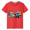 T Shirt for Kids Boy 10year Dandys World Print Cartoon 100%Cotton Anime Tees Tops Short Pride Tshirt Y2k One Piece Girls Clothes