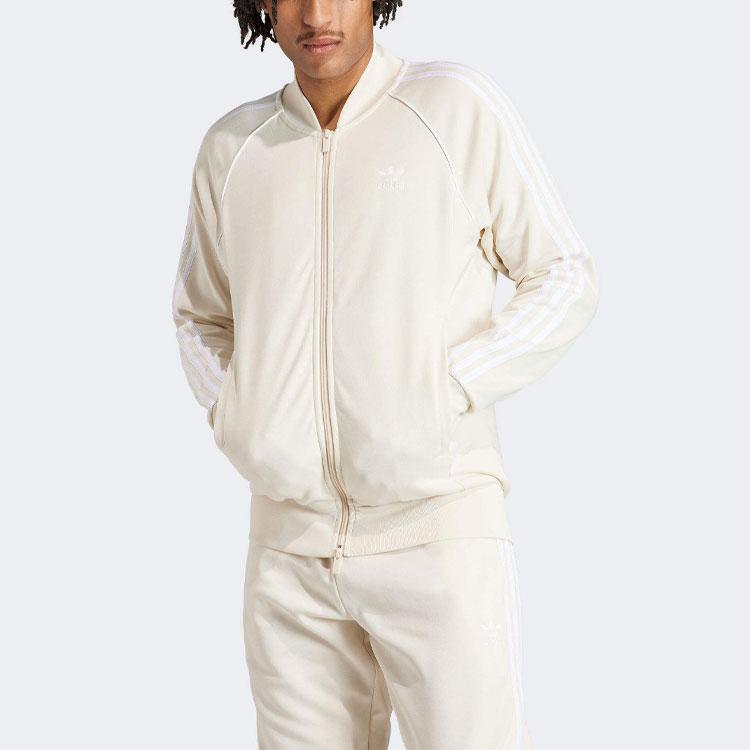 Adidas Originals Adicolor Classics Sst Track Jacket With Three-Stripes Colorblock Men Outerwear White IR9864