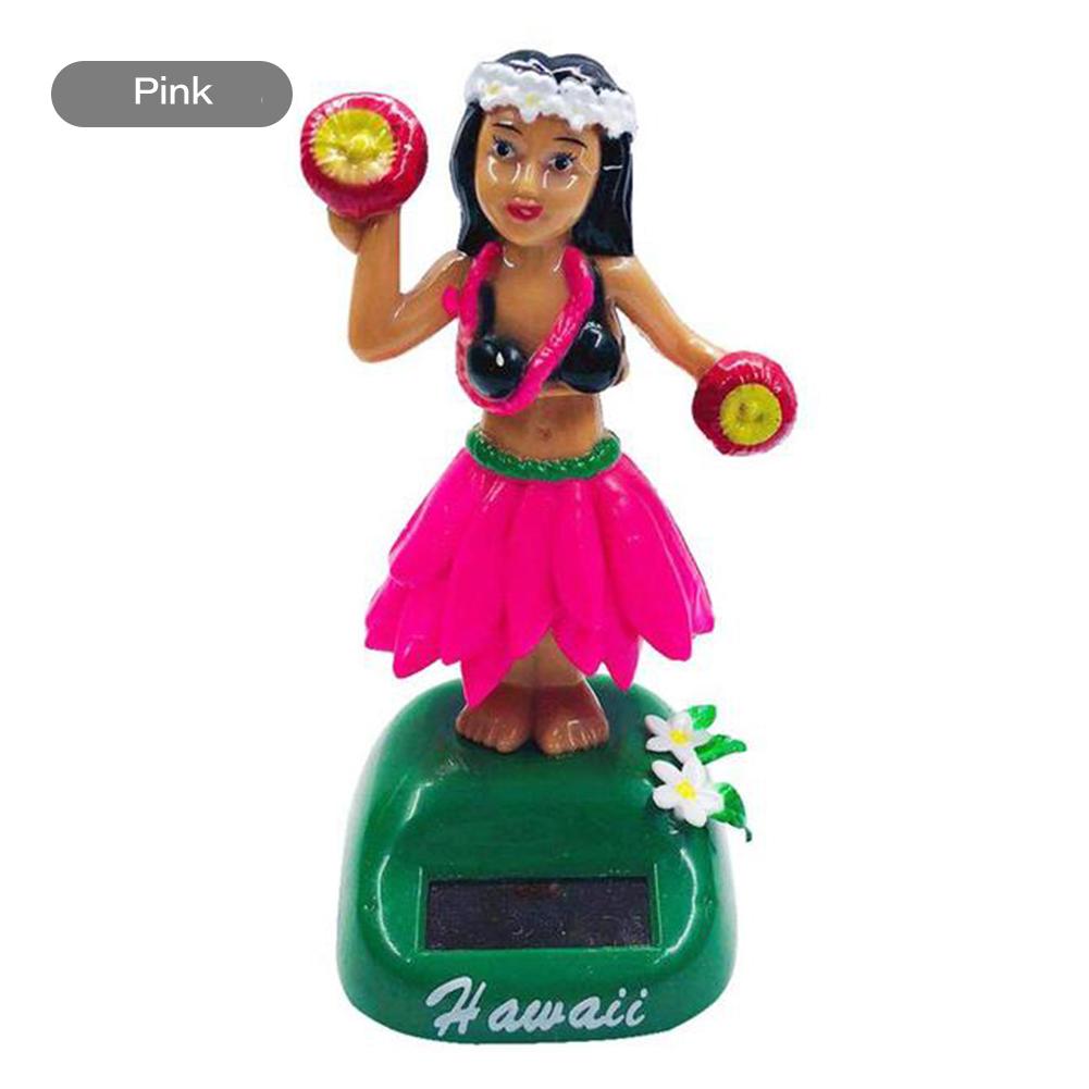 Новая солнечная качающаяся гавайская девушка-кукла, автомобиль, креативные украшения, украшения для автомобиля, хула, качающийся мультяшный автомобиль для девочек