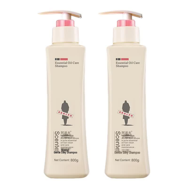 Adolph Gentle Smooth Shampoo Twin Pack