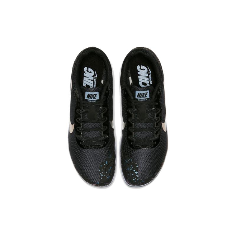 Nike Air Zoom Rival D 10 Spikes 'Black Stellar Indigo' Sneakers Casual 907566-003