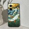 Fishing Lake Sunset For Realme 10 11 12 13 14 Pro Plus C55 C71 C75 C67 C63 C51 C61 C53 C35 C65 GT6 GT7 Pro Case