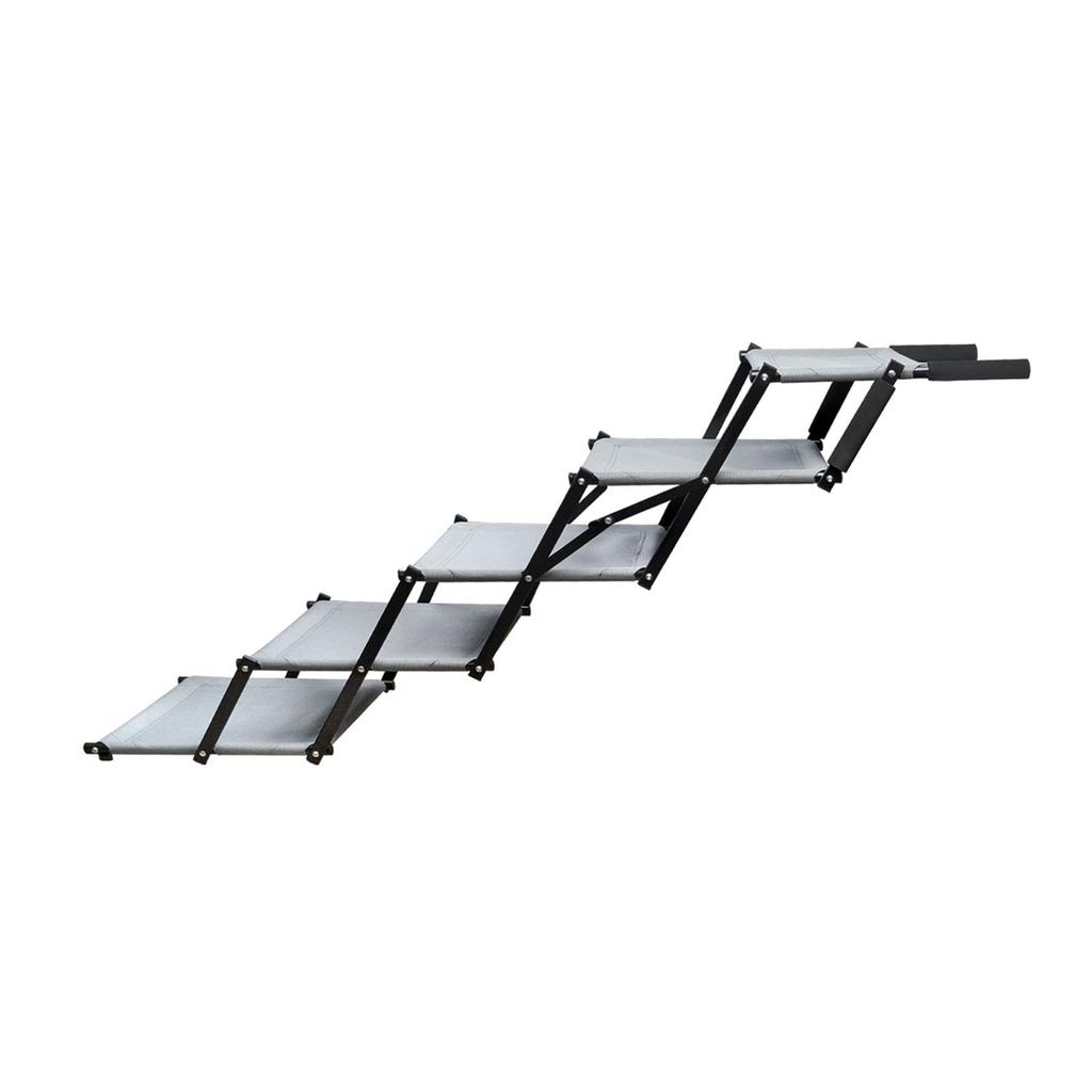 Dog Car Steps Foldable Pet Stairs Portable Dog Ramps for Cars and SUV High Beds Trucks