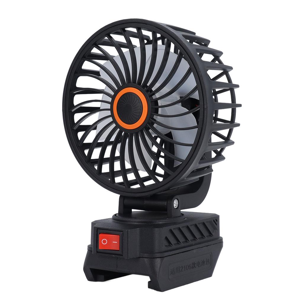 Camping Fan 4 Inch Multifunctional Lithium Battery Operated Portable Outdoor Fan for Dartek 20V