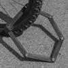 Folding Anti Theft Bicycle Lock Foadable Bike Security Lock with Mounting Bracket