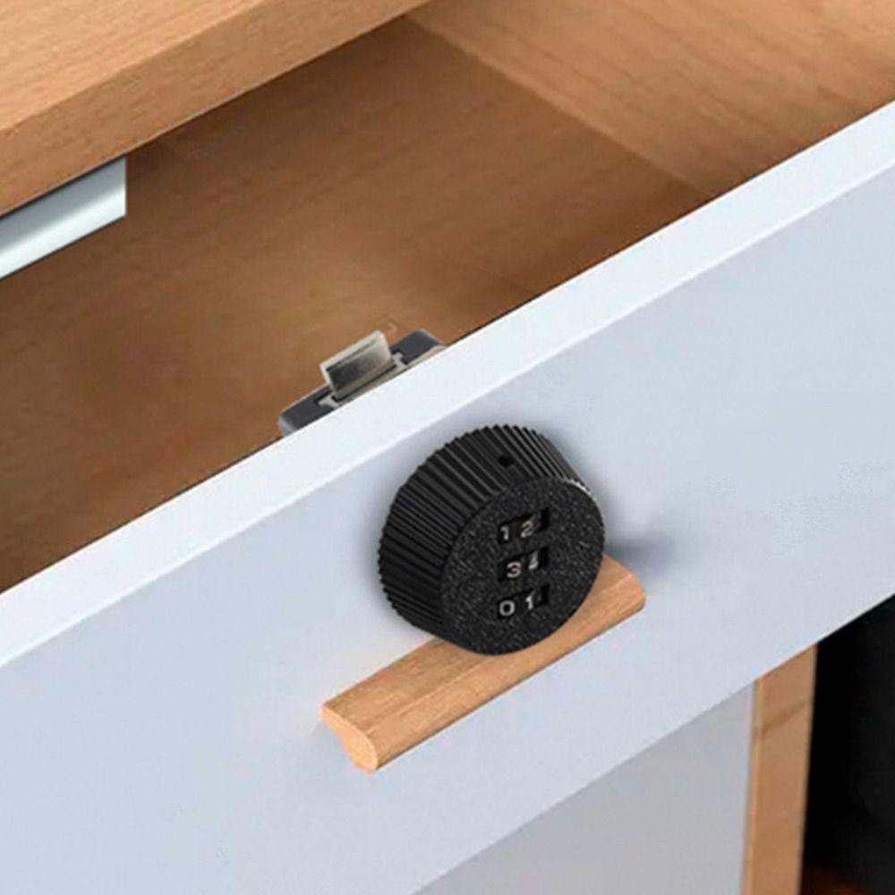 3-значный парольный замок Парольная комбинация Замок с замком Кодовый замок для ящика Кодовый замок с замком