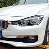 2Pcs Front Plated Headlight Cover Head Light Lamp Eyelid Eyebrow TrimABS For BMW3 series F30 F31 318i 320i 2012-2018 Accessories