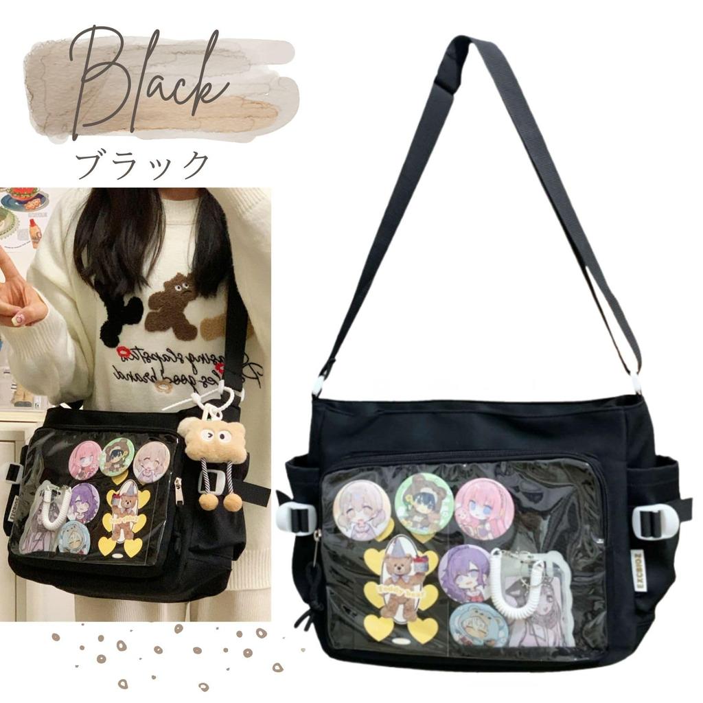 Харудзио Ита Плечевой A4 Милый и Доступный в виде Легкой Плюшевой Игрушки Включает Лист-Сумку, Сумку, Размер, Прозрачный, Стильный, Черный, Белый, Красный, Синий, Коричневый,