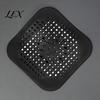 Bathroom Sink Cover 2PCS Square Drain for Shower Floor, TPR Hair Catcher Odor Silicone Floor Stopper, Detachable Deodorizer Pad Kitchen And