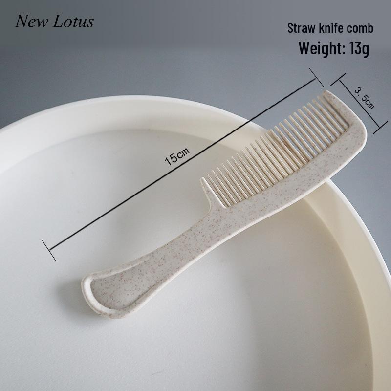 Lotus Disposable Straw Comb Hotel Travel Essentials