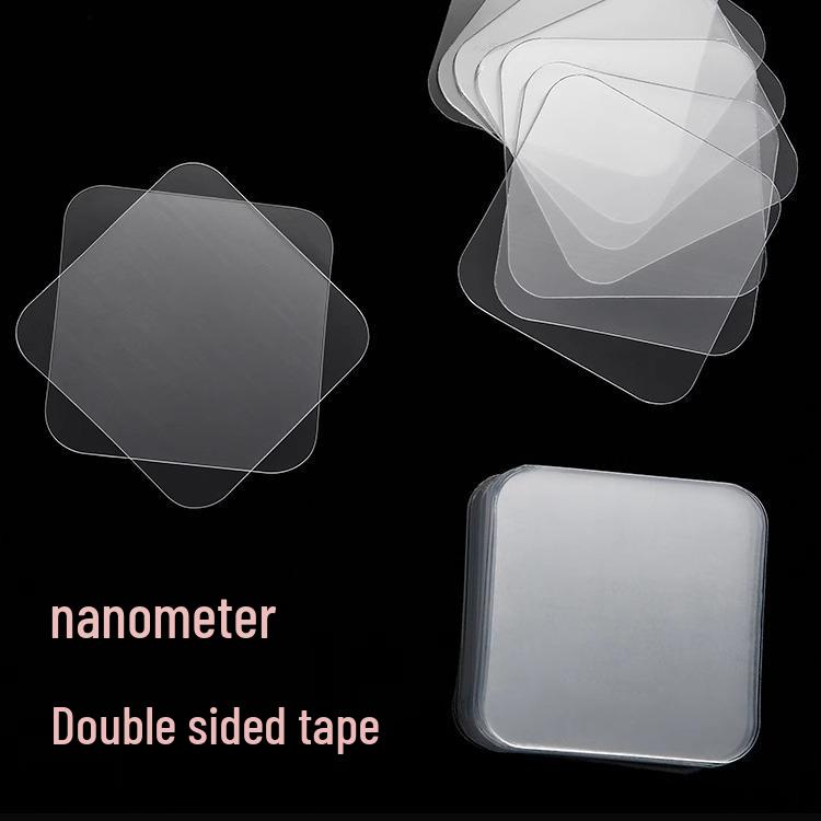 Не оставляющая следов прочная клейкая двухсторонняя нано-лента для противоскольжения дивана, ковра и напольного коврика