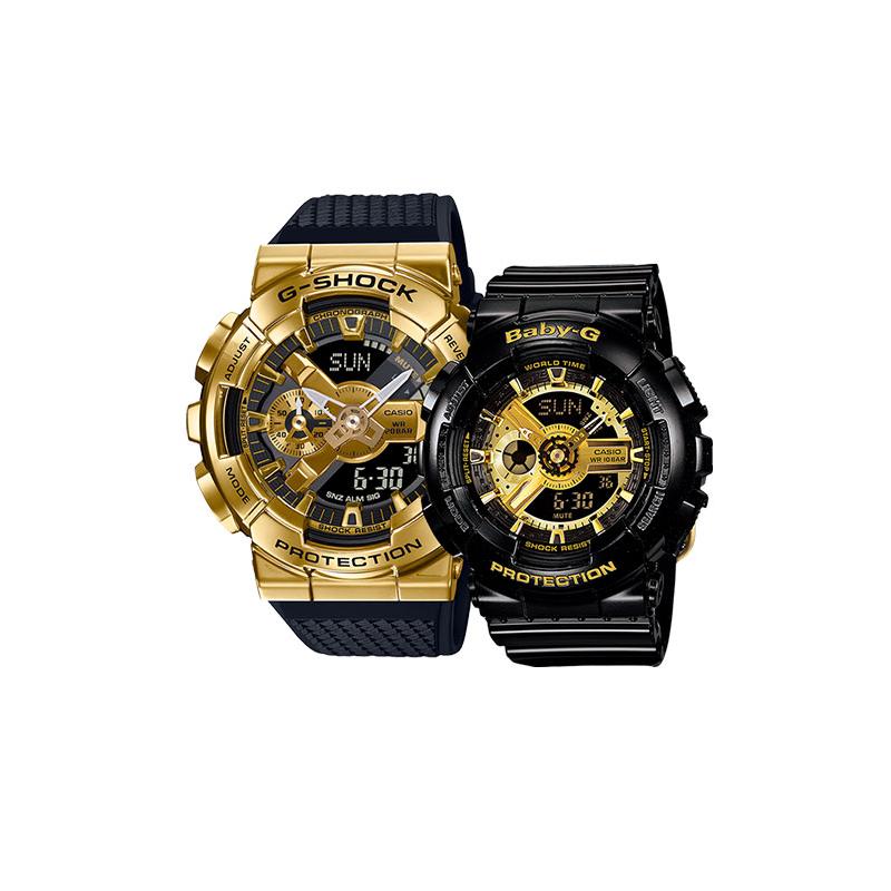 Casio watch series-GMBA fashion trend sports waterproof and shockproof quartz movement Japanese and Korean watches same GM-110G-1A9PR&BA-110-1APR