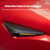 Real Carbon Fiber Side Camera Cover For Tesla Model Y  Juniper 2025/3+ Highland 2024 Turn Signal Trim Cover Exterior Accessories