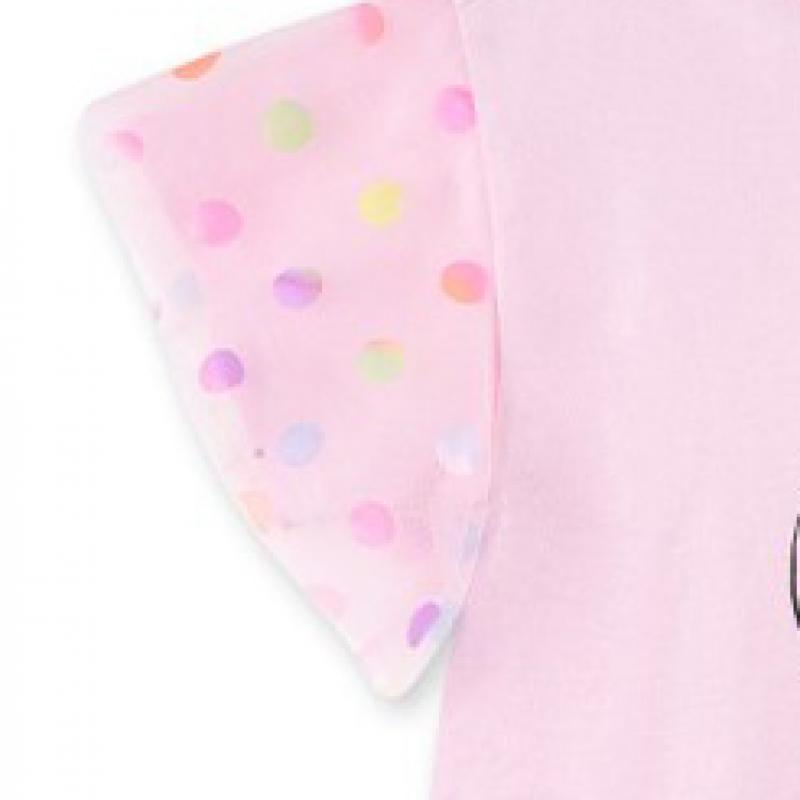 [lilypuri] Rainbow DoT T shirT  2color 