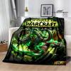 Игра World of Warcraft Принтованное одеяло Детское Теплое Фланелевое Мягкое и Удобное Одеяло Домашнее дорожное одеяло подарок на день рождения