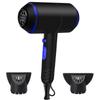 Damage Protection Hair Dryer With Purple Light, Performance Ac Motor Styling Hair Dryer Hair Care Blower, With 2 Nozzles