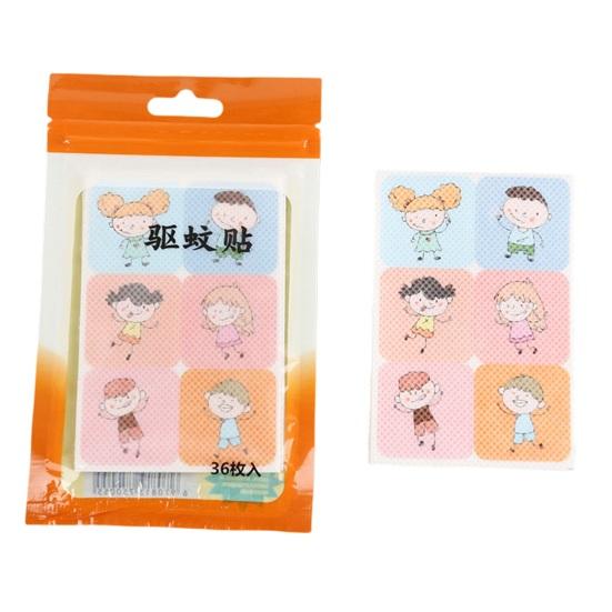 36 шт. многоцелевые эфирные масла привлекательные портативные репелленты с изображением животных патчи от комаров наклейки