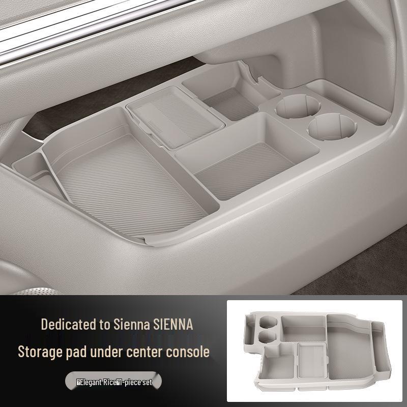 2024 Toyota Sienna & Venza Center Console Storage Box - Car Accessories